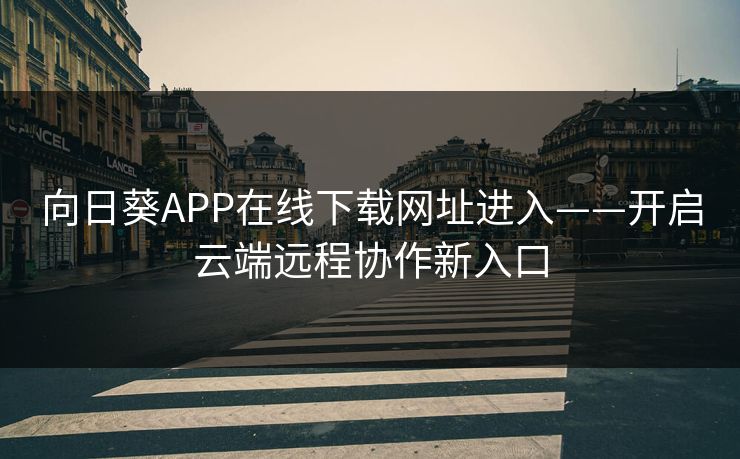 向日葵APP在线下载网址进入——开启云端远程协作新入口